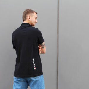 Black Sabfoil Polo - size XXL