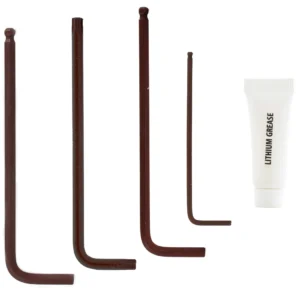 Klucze imbusowe, klucze Torx i smar litowy