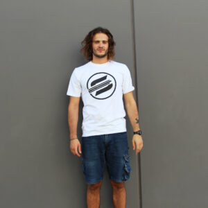 White Sabfoil T-shirt - size M