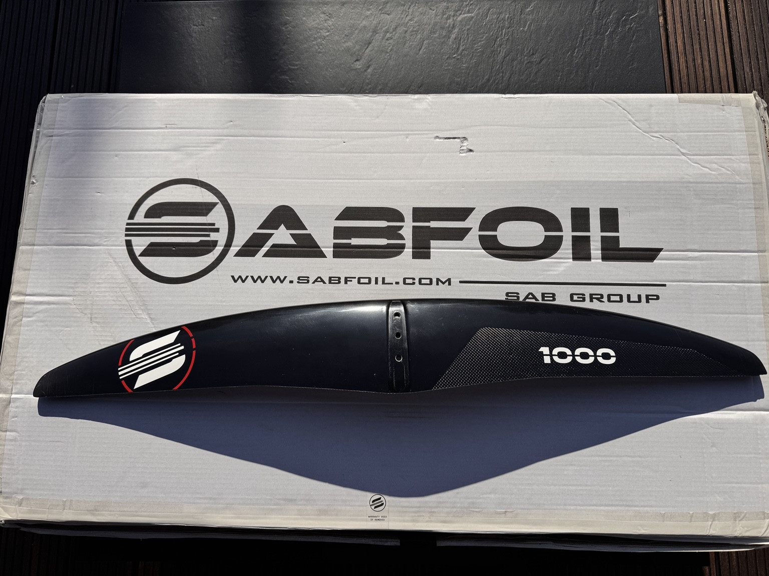 SABFOIL Blade 1000 + Blade 700 – używany zestaw wingfoil / kitefoil - obrazek 3