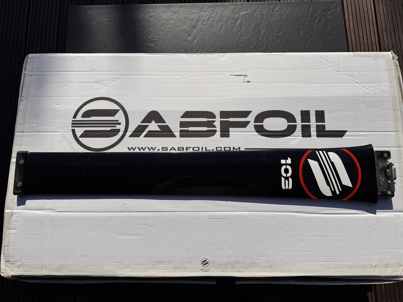 SABFOIL Blade 1000 + Blade 700 – używany zestaw wingfoil / kitefoil - obrazek 5