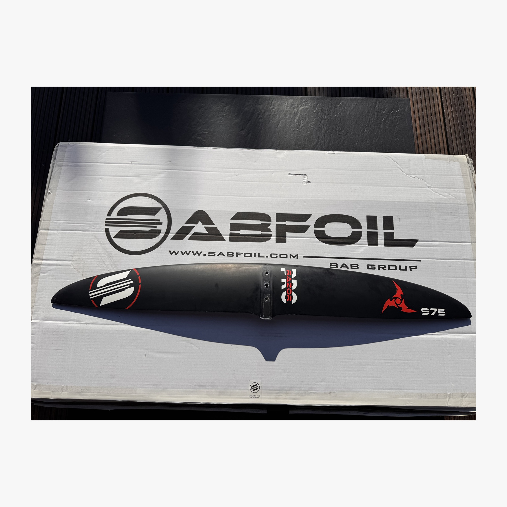 SABFOIL Razor PRO 975 – używane przednie skrzydło