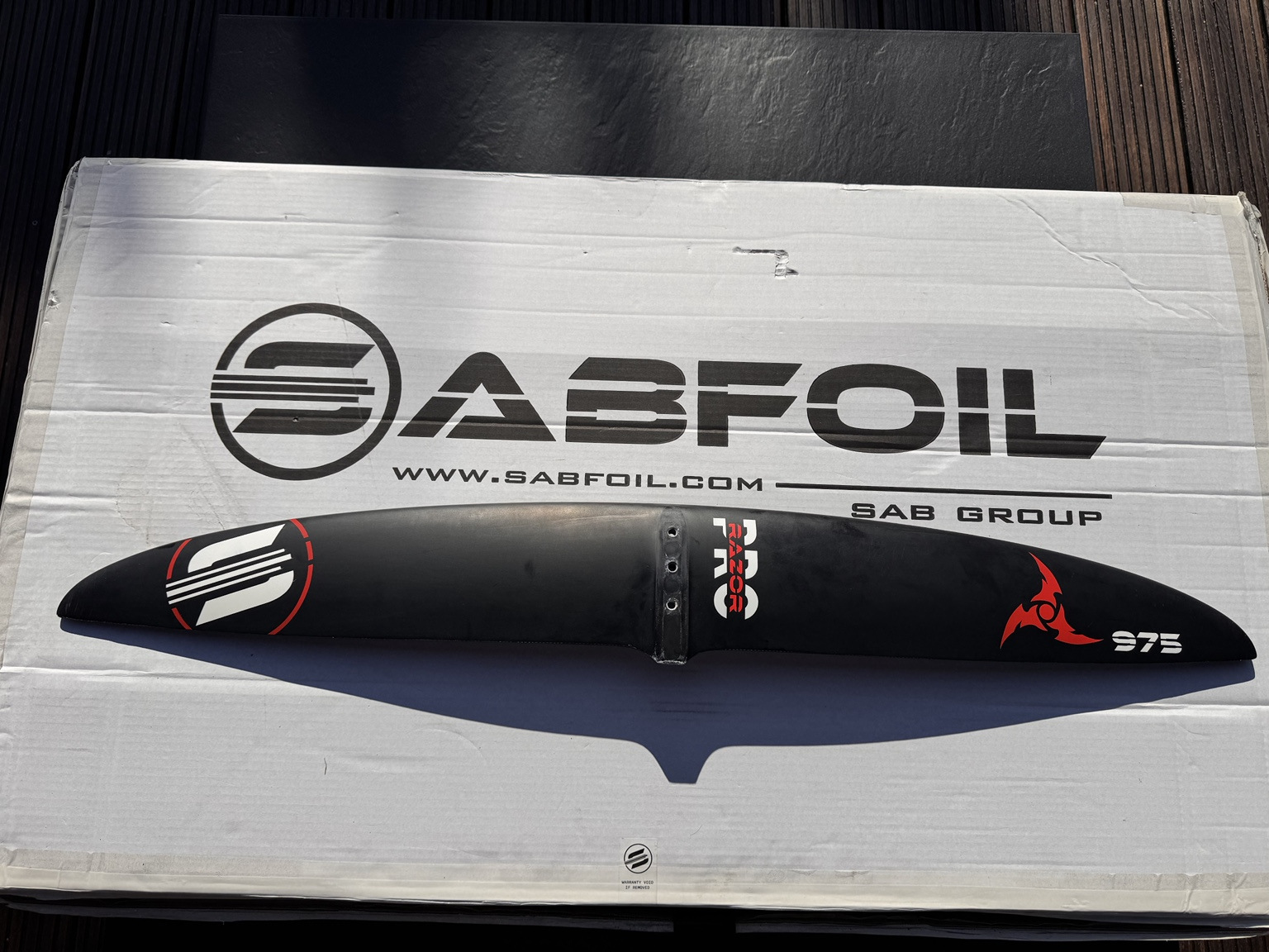 SABFOIL Razor PRO 975 – używane przednie skrzydło - obrazek 2