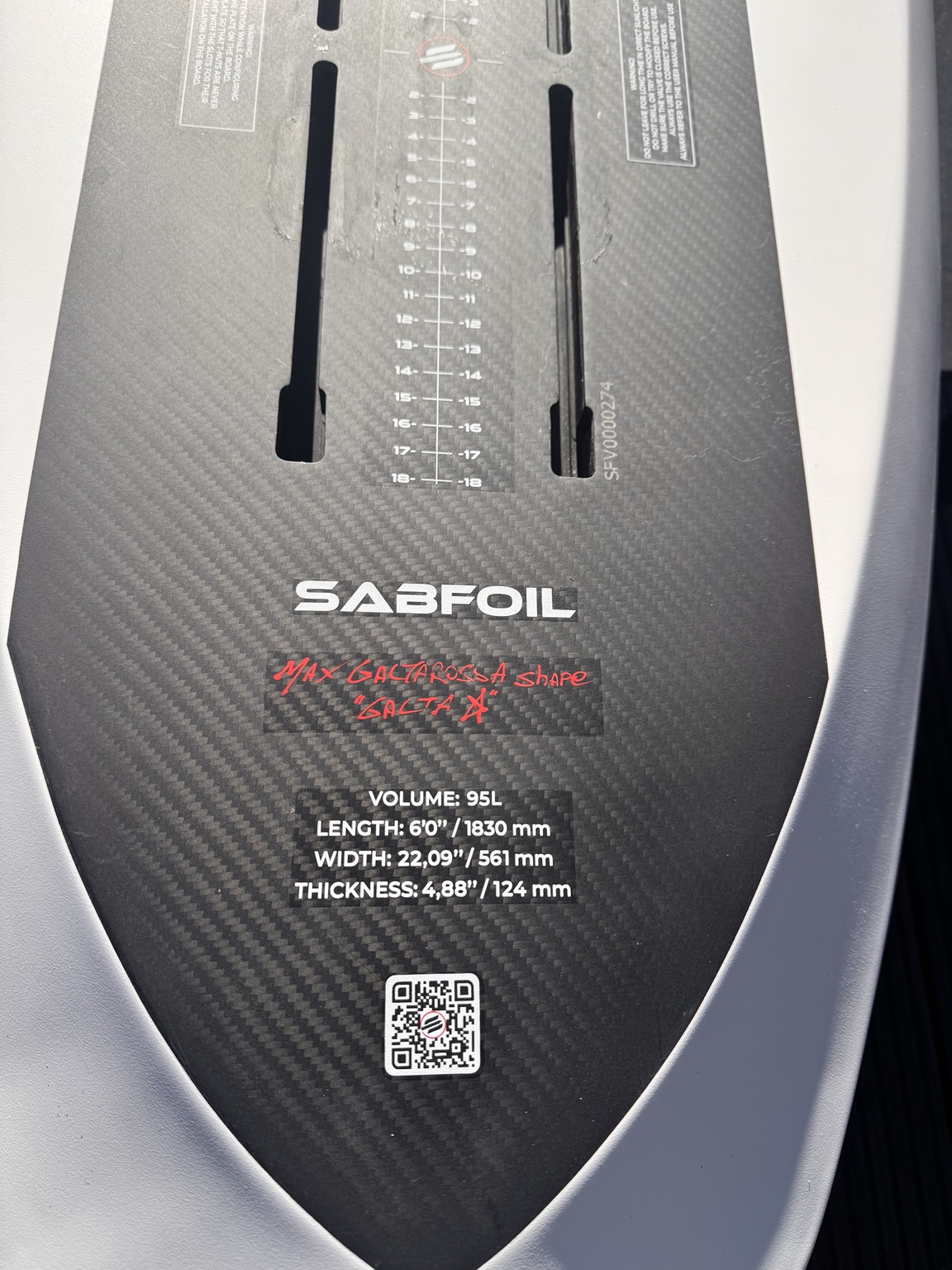 SABFOIL Torpedo 95 MID DEMO — używana - obrazek 7
